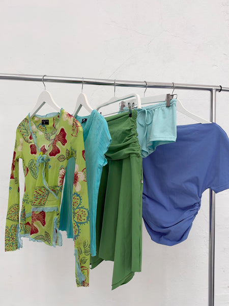 QUINCE SKIRT / green