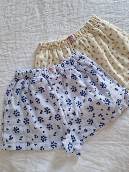 LUNA SHORTS COTTON // handmade