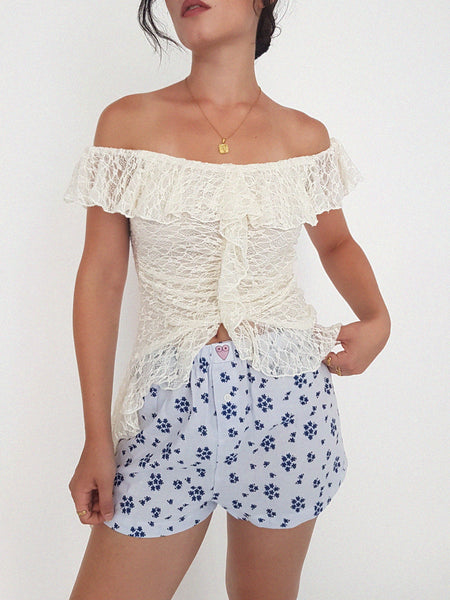LUNA SHORTS COTTON // handmade