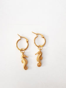SEA HORSE // earrings