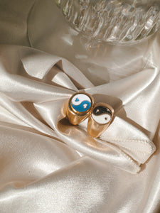 YING YANG NEW RINGS // stainless steal