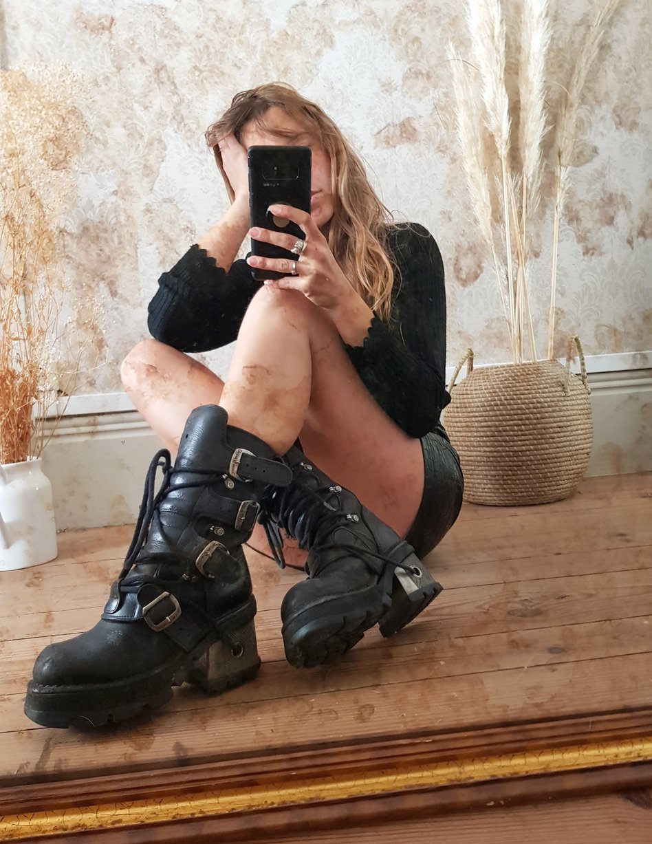 靴 new rock l lace loafer 90s LACE NEW ROCK BOOTS – tricirculo