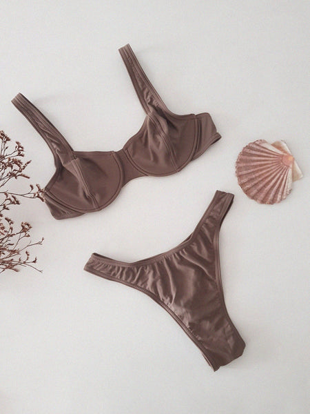 AFRODITE TOP // CHOCOLATE ecolyn