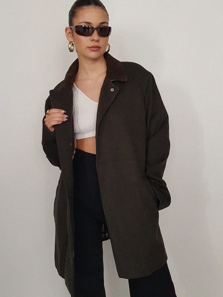 BURBERRY's WOOL COAT