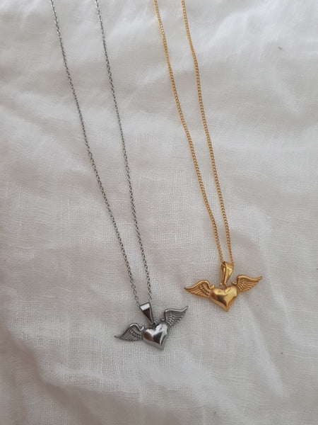 HEARTBIRD necklace // GOLD
