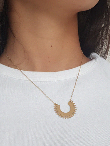 SUNNI NECKLACE // stainless steal
