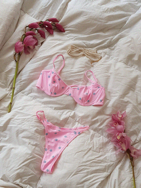 ZEUS TOP // pink flower limited edition